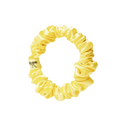 Organic Silk Small Scrunchie Sunshine Yellow