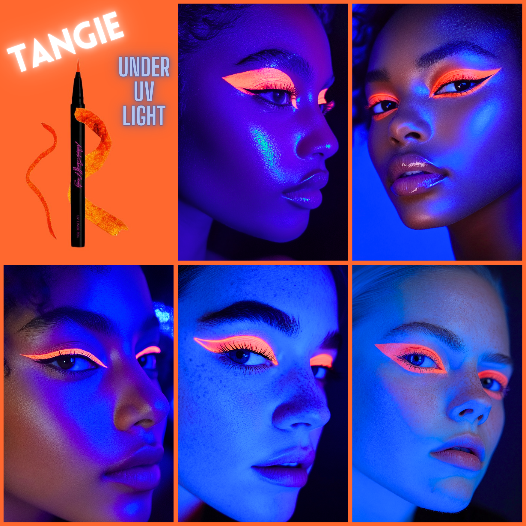 Ashunta Sheriff Beauty UV Glow Vegan Liner Pen