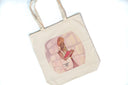 Canvas Tote Bag - Black Girl Reading