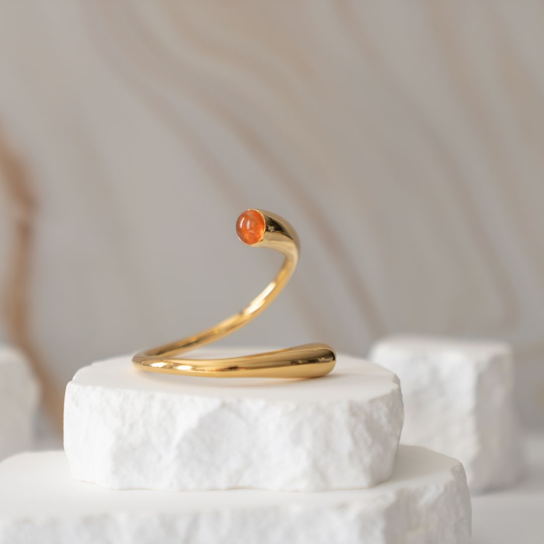 Twisted Glass Dash Cuff