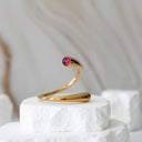 Twisted Glass Dash Cuff