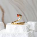 Twisted Glass Dash Cuff