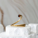 Twisted Glass Dash Cuff