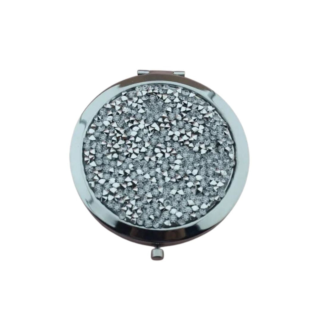 Crystal Double-Sided Portable Mini Mirror