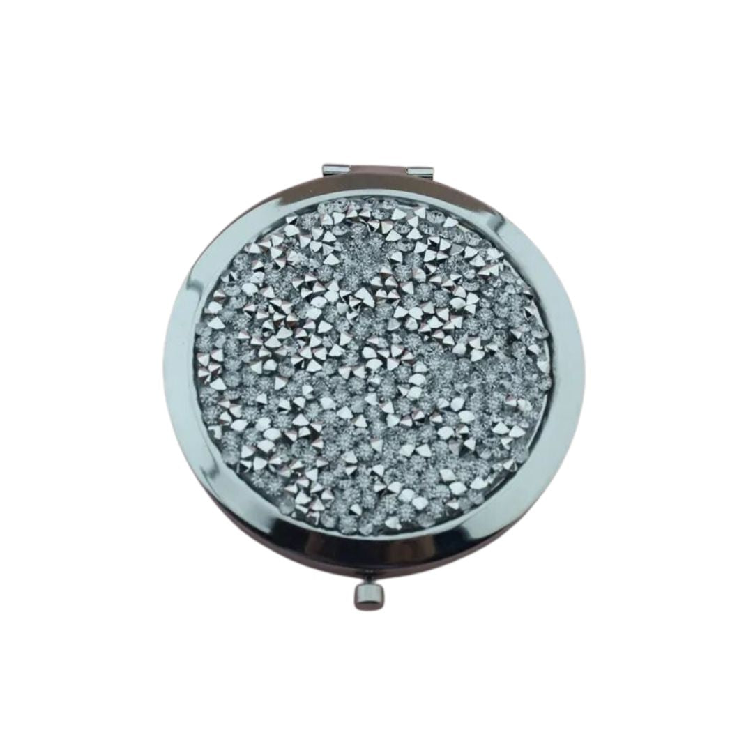 Crystal Double-Sided Portable Mini Mirror