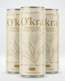O’kra – Sparkling Okra Water (Pineapple) | Hydration & Skin Health