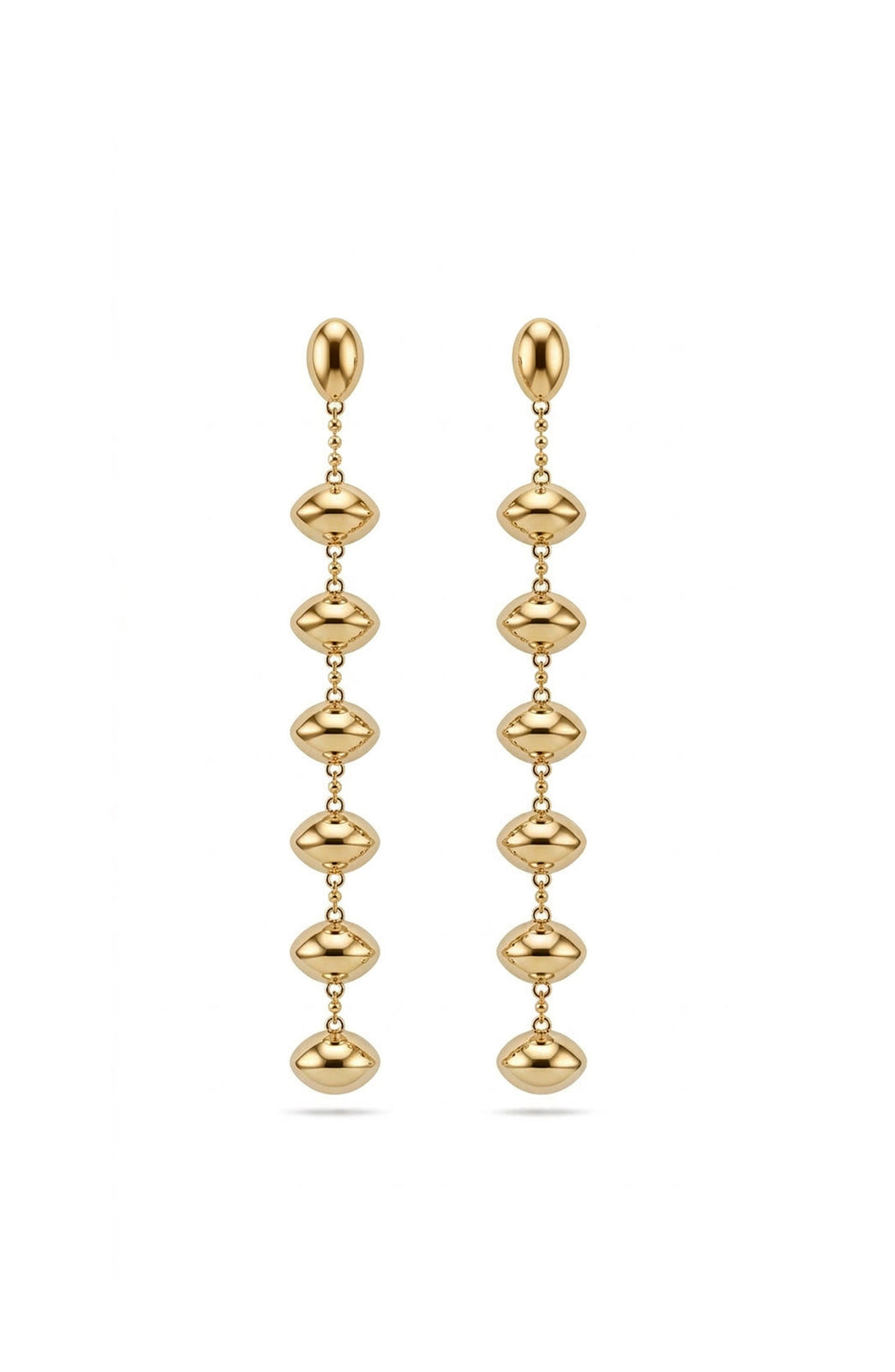 Venus Drop Earrings Gold