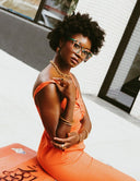 Teak Interlocking Bangle Bracelets