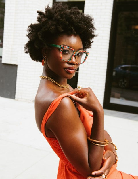 Teak Interlocking Bangle Bracelets