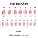 Elena Geluxe™ Nails – Classic Pink Short Almond