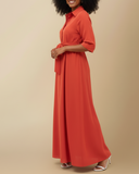 Yumi Maxi Shirt Dress