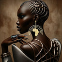 Africa Under the Divine Earring