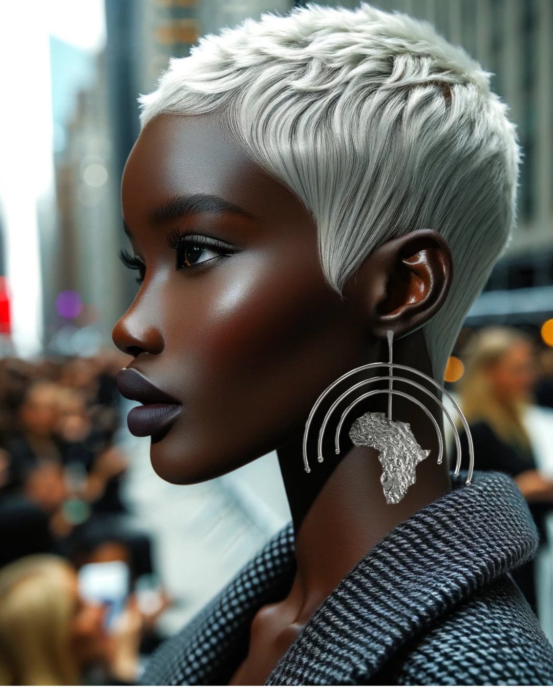 Africa Under the Divine Earring