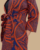 African Print Kimono
