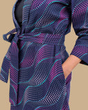 African Print Kimono