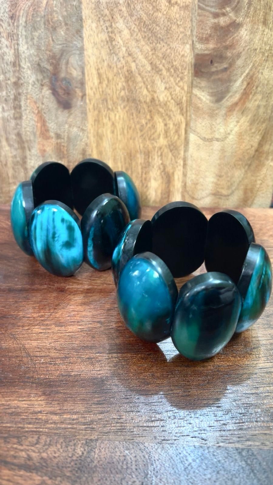 Afro Color Pop Horn Bracelets