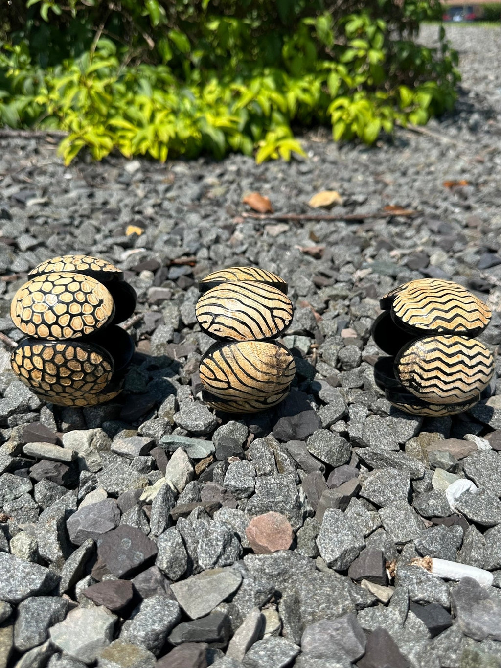 Afro Safari Horn Print Bracelets