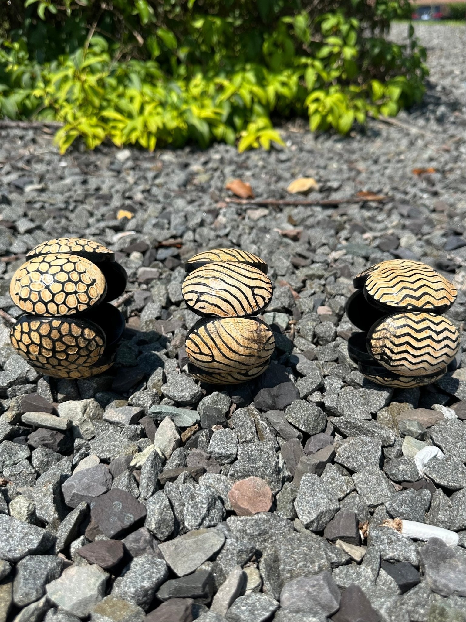 Afro Safari Horn Print Bracelets