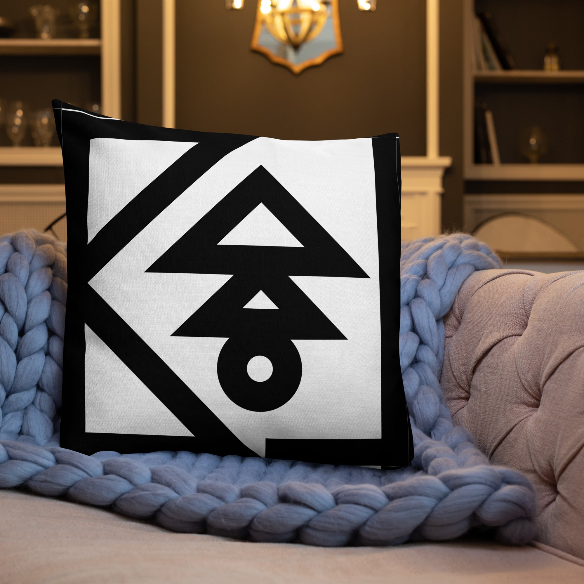 BAL Signature Symbol Pillow