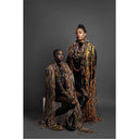 Ankara fabric balls single Necklaces