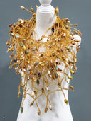 Ankara Bloom Cascade Necklace