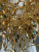 Ankara Bloom Cascade Necklace