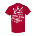 I AM HIM — King Anointed | White Ink | T-Shirt | King Collection