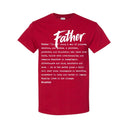 I AM HIM — Father Definition | White Ink | T-Shirt | Definitions of HIM Collection