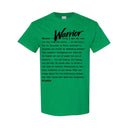 I AM HIM — Warrior Definition | Black Ink | T-Shirt | Definitions of HIM Collection