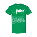 I AM HIM — Father Definition | White Ink | T-Shirt | Definitions of HIM Collection