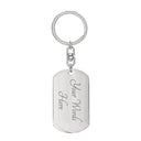 I AM HIM — Prince #IAMNEXT | Dog Tag Keychain | Legacy Collection