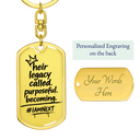 I AM HIM — Prince #IAMNEXT | Dog Tag Keychain | Legacy Collection