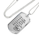 I AM A SON Military Chain for Boys