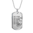 I AM A MAN Military Chain