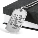 I AM A MAN Military Chain