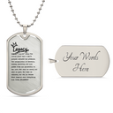I AM HIM — Legacy | Military Chain | Legacy Collection