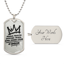I AM HIM — Crown | Military Chain | King Collection