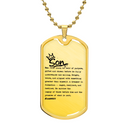 I AM HIM - Son | Military Chain | Legacy Collection