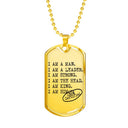 I AM A MAN Military Chain