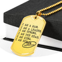 I AM A MAN Military Chain