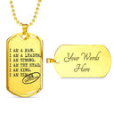 I AM A MAN Military Chain