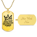 I AM HIM — Crown | Military Chain | King Collection