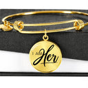 I AM HER - Women's Bangle Bracelet