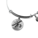 I AM HER - Women's Bangle Bracelet