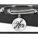 I AM HER - Women's Bangle Bracelet