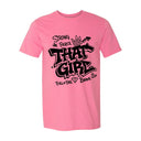 That Girl — Black Graffiti Graphic Tee | Around the Way Girl Collection