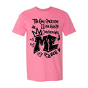 The Only Person I Ever Had to Convince Was ME — Black Graffiti Tee | Around the Way Girl Collection