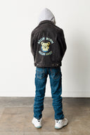 Aggie Born, Aggie Bred - BLACK Youth Denim Jacket