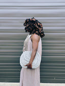 Bahari Luxe Cowry Shell Clutch