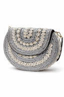 Bahari Luxe Cowry Shell Clutch